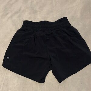 lululemon athletica Women's Midnight Black Athletic Shorts